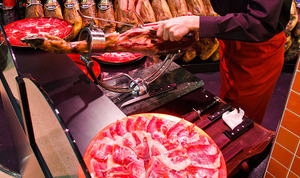 Corte de jamón