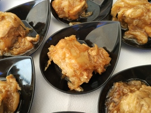 Taco bonito encebollado